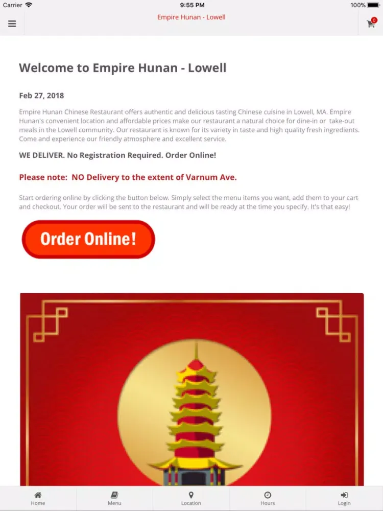Zrzuty ekranu Empire Hunan Lowell iPad 