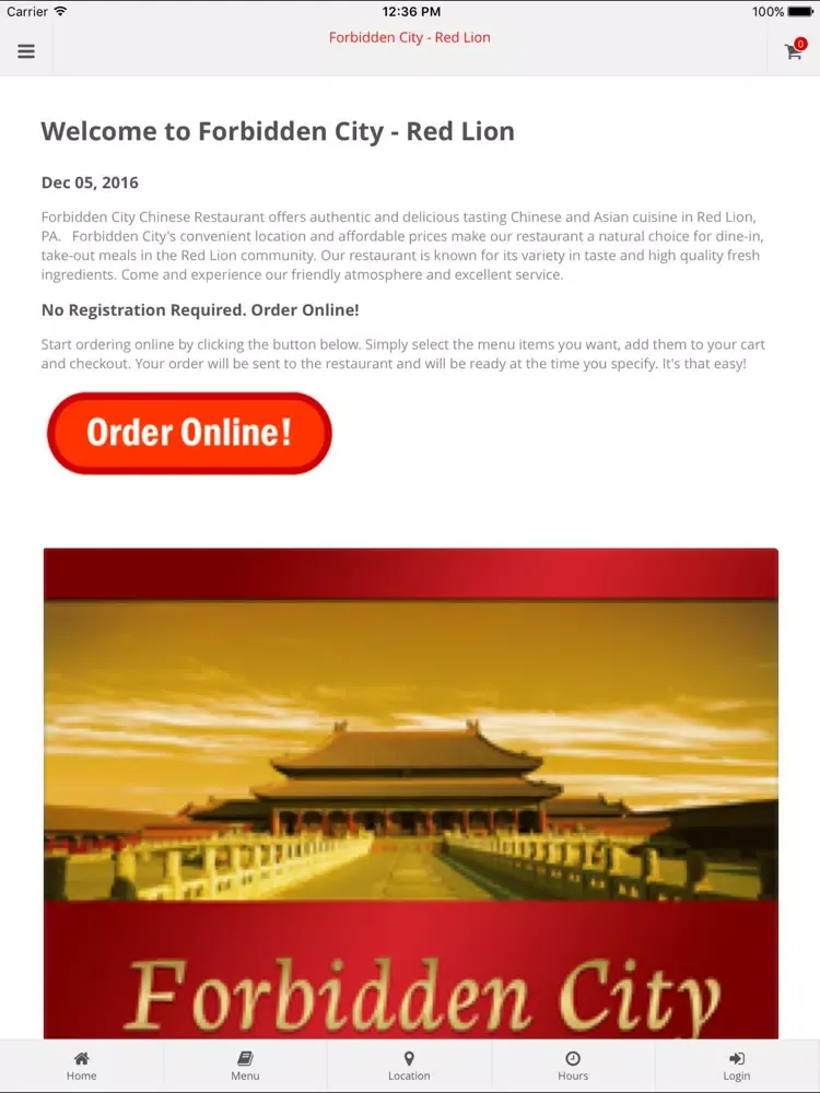 Forbidden City - Red Lion iPad 应用截图
