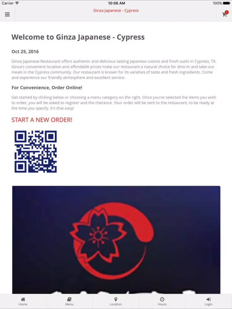 Ginza Japanese - Cypress iPad  Ekran Görüntüleri