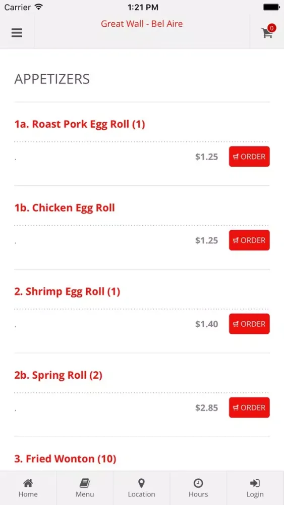 Скриншоты Great Wall Restaurant Bel Aire