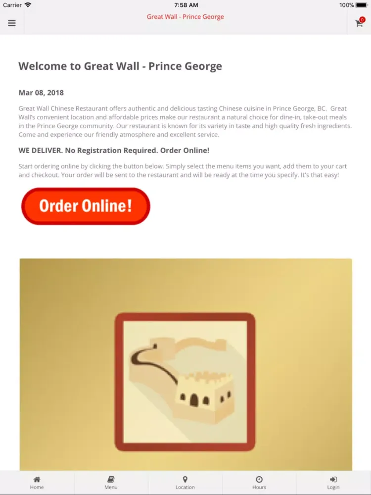 Скриншоты Great Wall Prince George iPad 