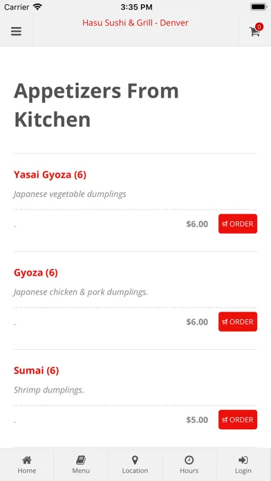 Hasu Sushi & Grill Denver 스크린샷