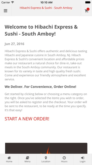Hibachi Express & Sushi - South Amboy Online Ordering 스크린샷