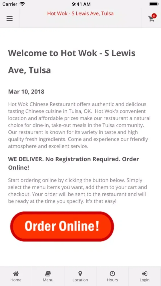 Hot Wok Tulsa Screenshots