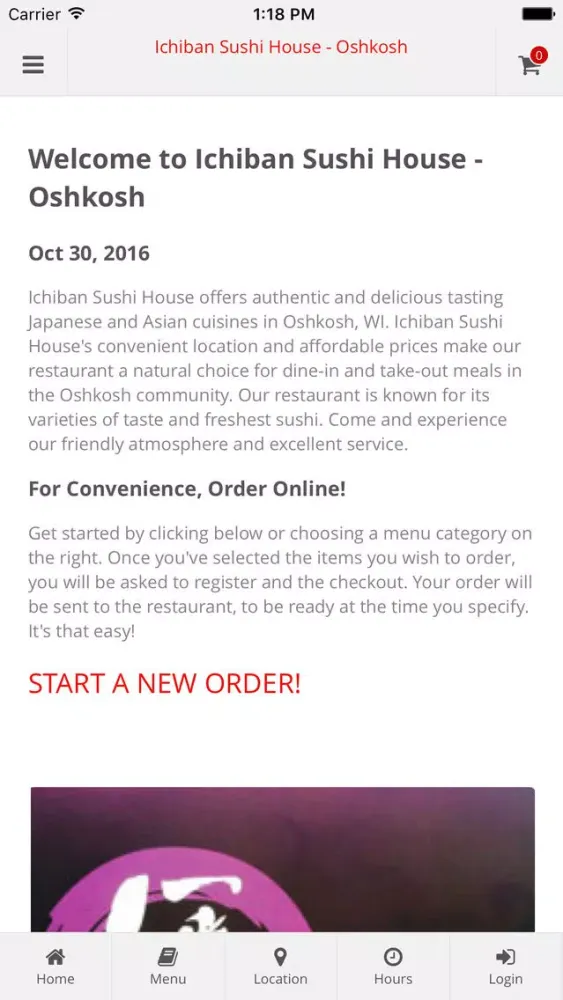 Ichiban Sushi House - Oshkosh應用截圖