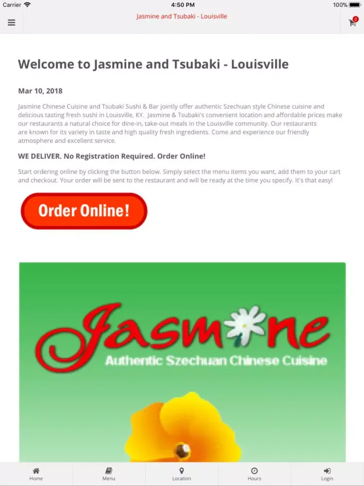 Capturas de pantalla de Jasmine and Tsubaki Louisville iPad 