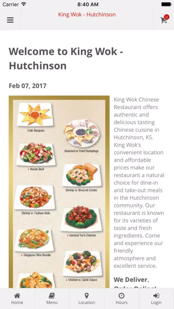King Wok - Hutchinson应用截图