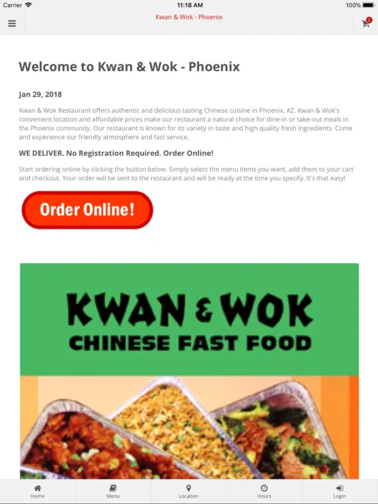 Kwan & Wok - Phoenix iPad  स्क्रीनशॉट