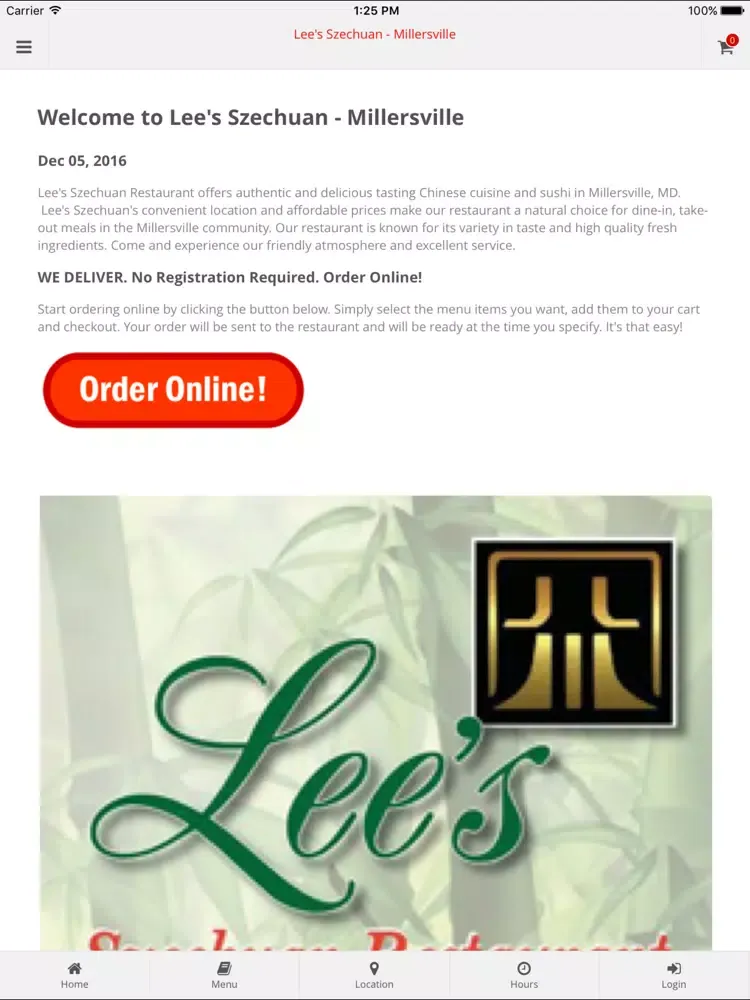 صور Lee's Szechuan - Millersville iPad 