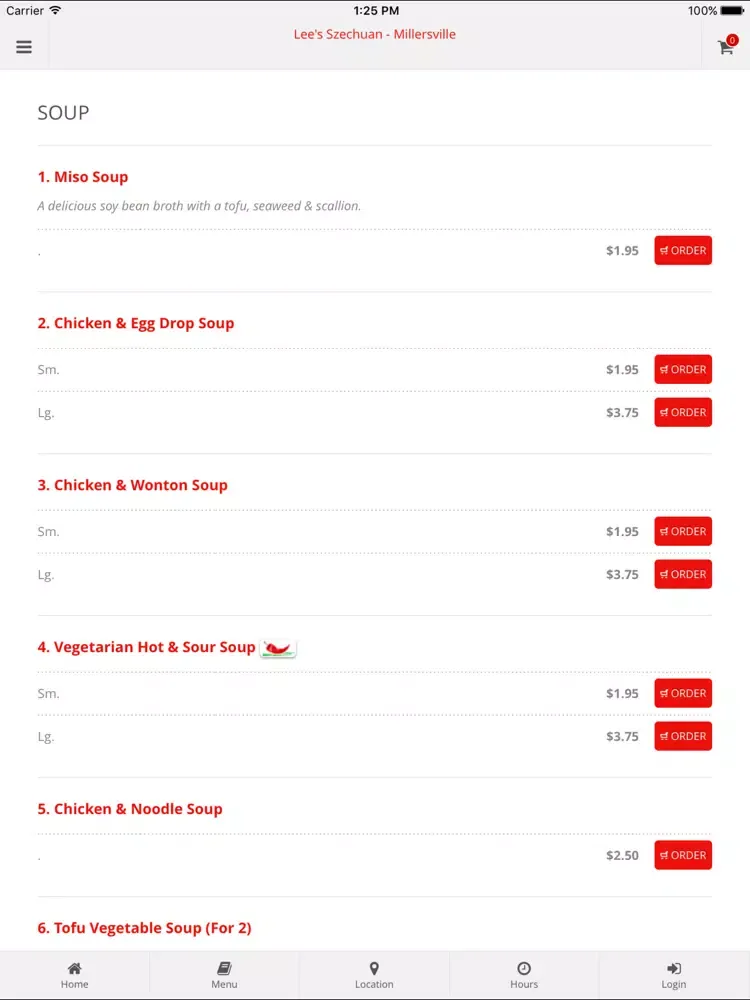 صور Lee's Szechuan - Millersville iPad 