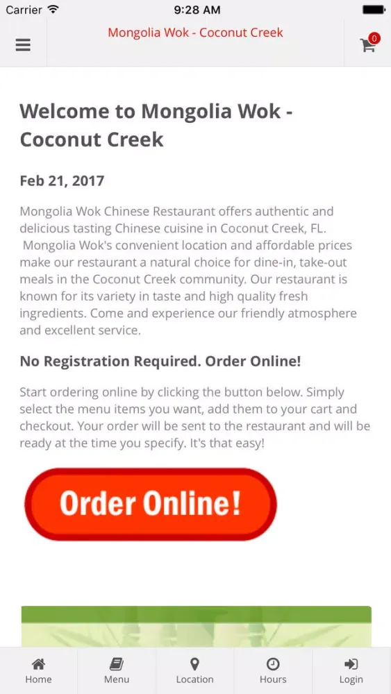 Mongolia Wok Coconut Creek Screenshots