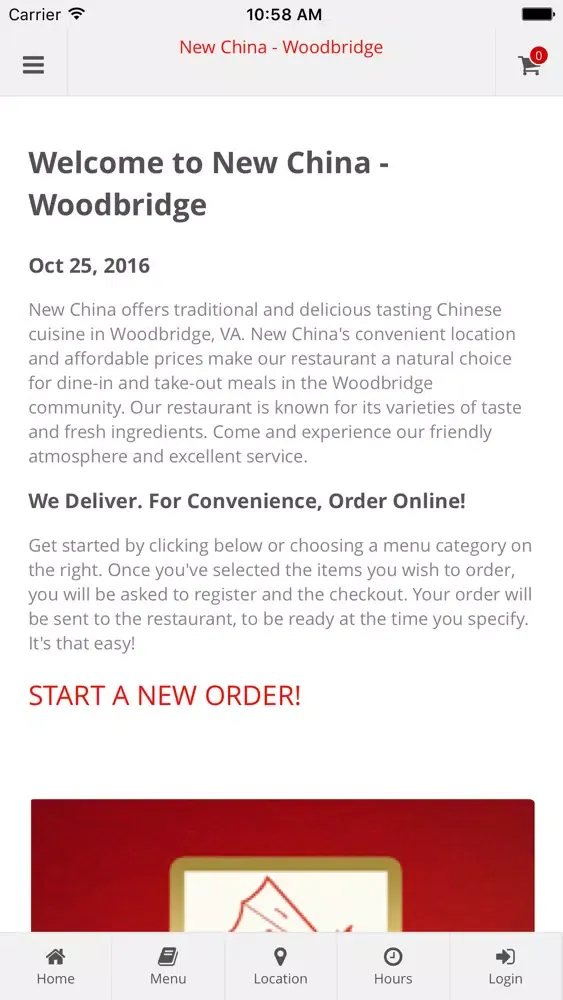 Tangkapan layar New China - Woodbridge