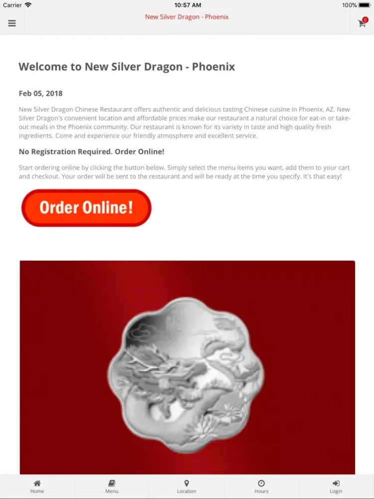New Silver Dragon Phoenix iPad 应用截图