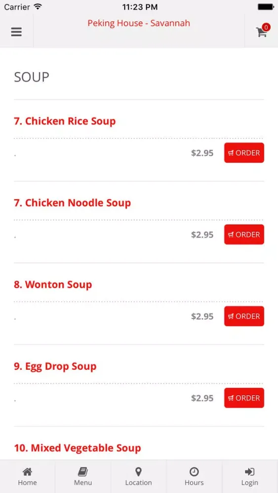 Peking House Savannah سکرین شاٹس