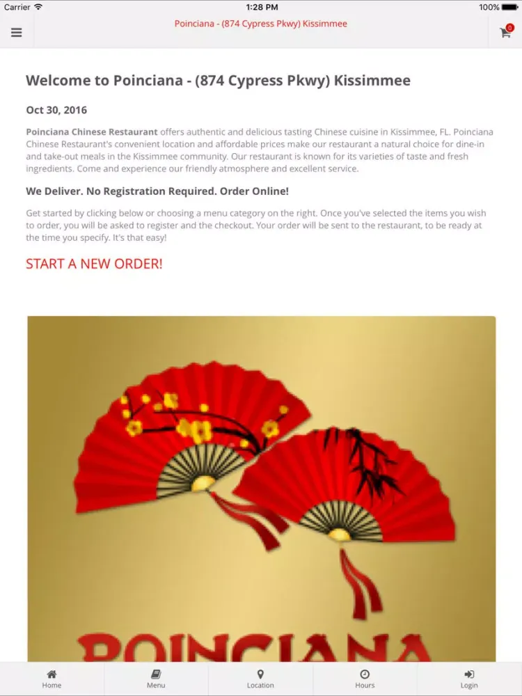 Poinciana Chinese - Kissimmee iPad 应用截图