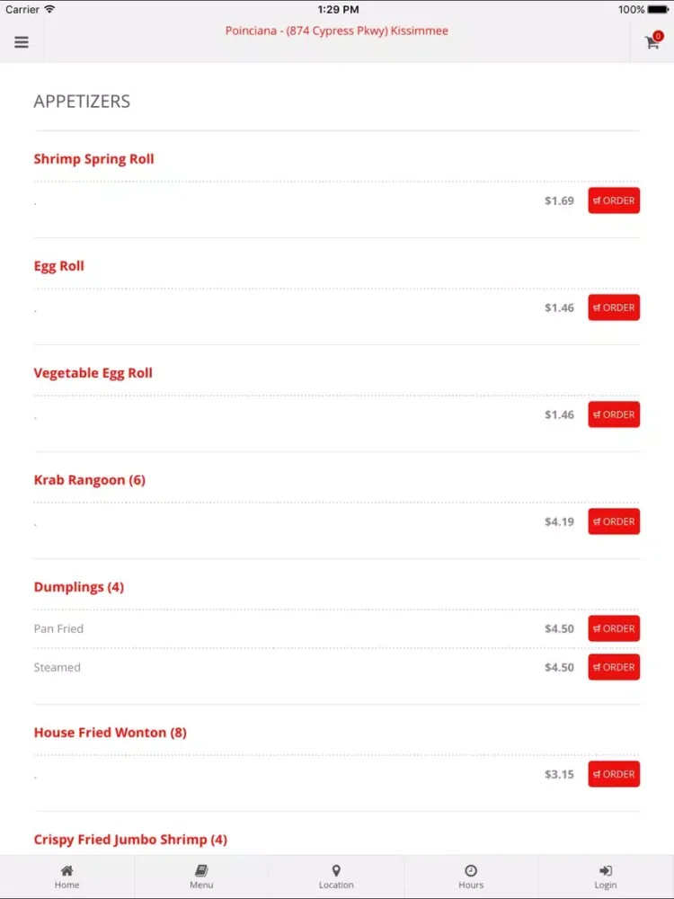 Poinciana Chinese - Kissimmee iPad 应用截图