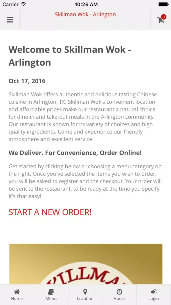 Captures d'écran de Skillman Wok - Arlington