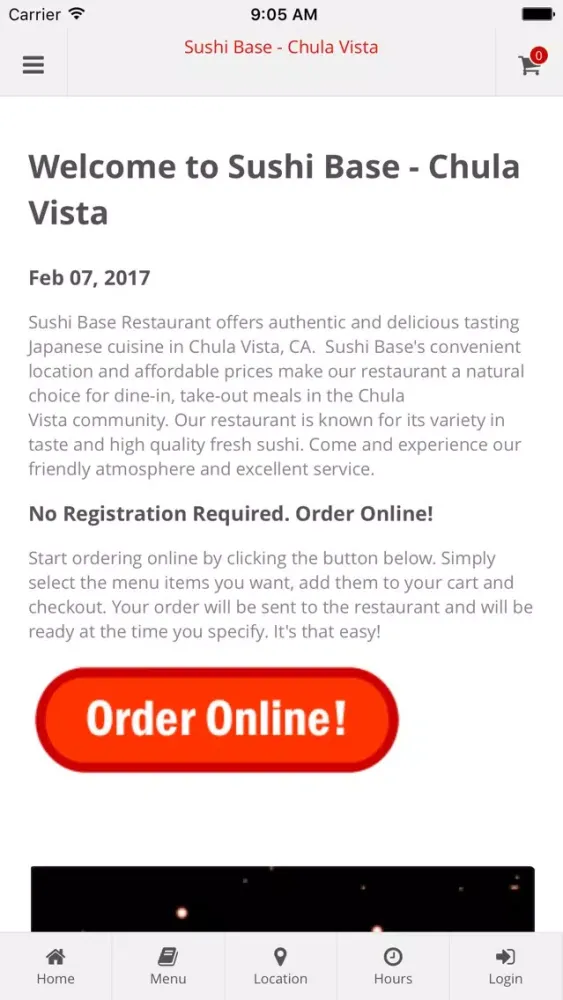 Sushi Base - Chula Vista سکرین شاٹس