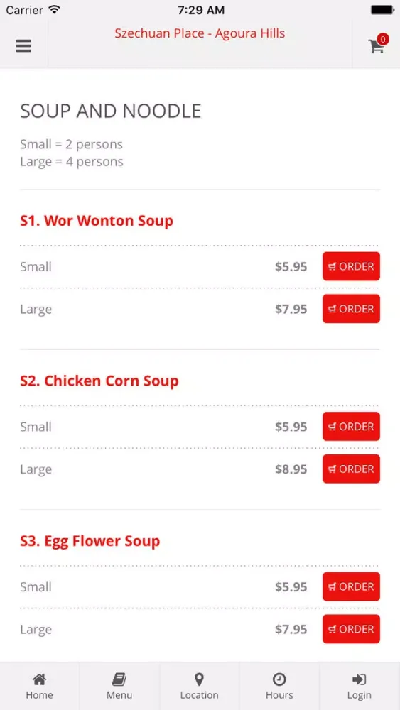 Szechuan Place - Agoura Hills Online Ordering应用截图