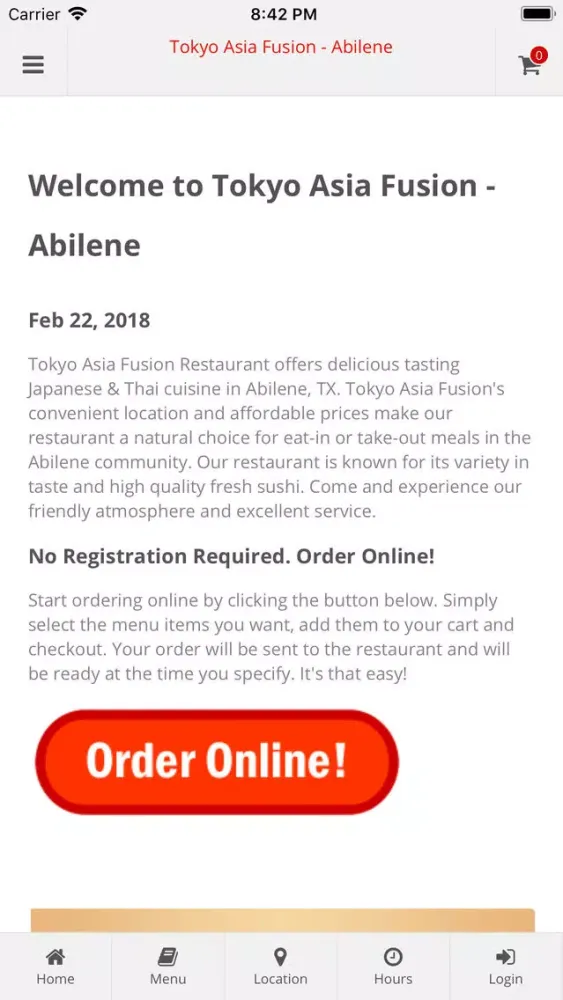 Tokyo Asia Fusion Abilene Screenshots