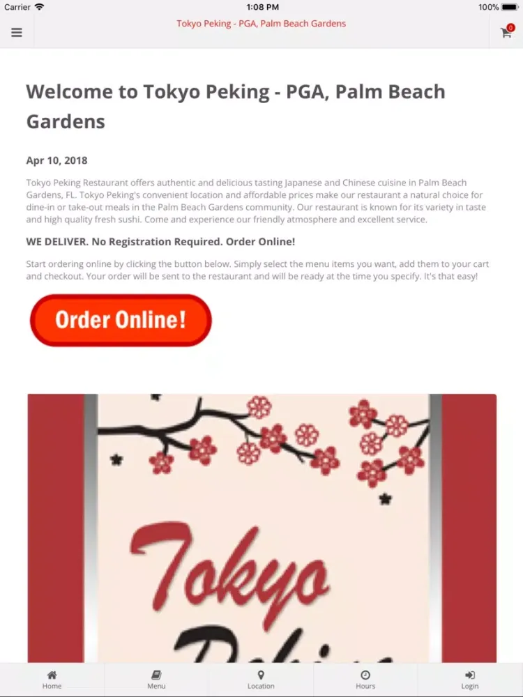 Tokyo Peking - PGA iPad  Screenshots