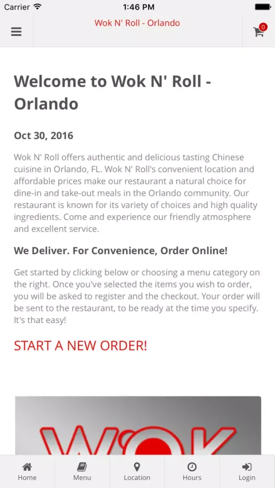Capturas de tela do Wok N' Roll - Orlando
