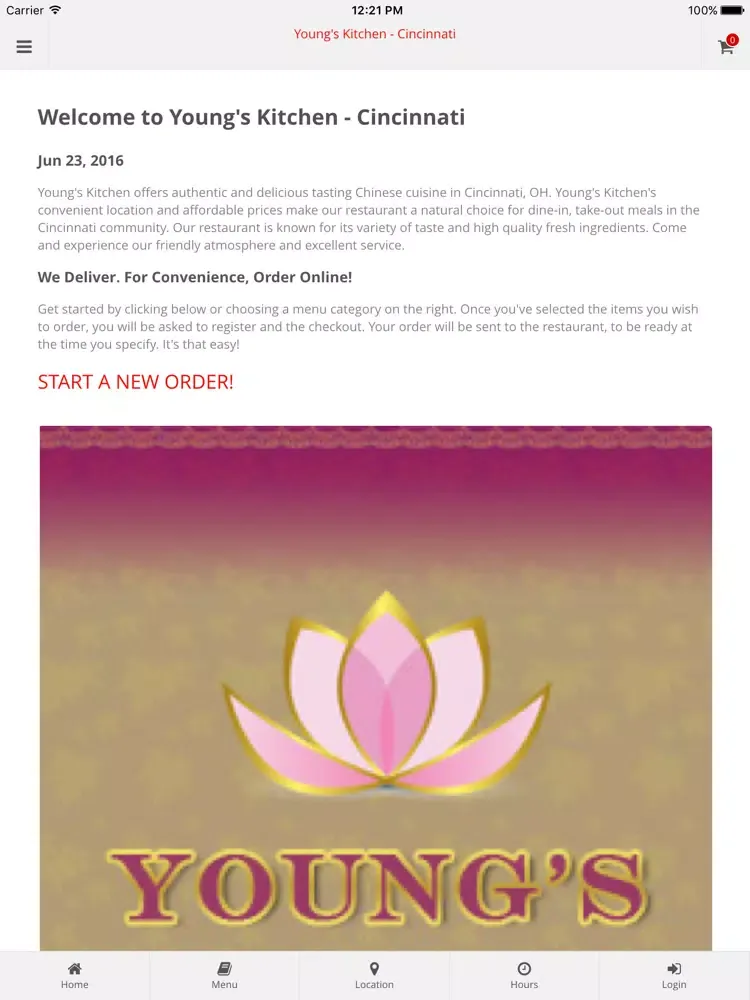 صور Young's Kitchen - Cincinnati Online Ordering iPad 