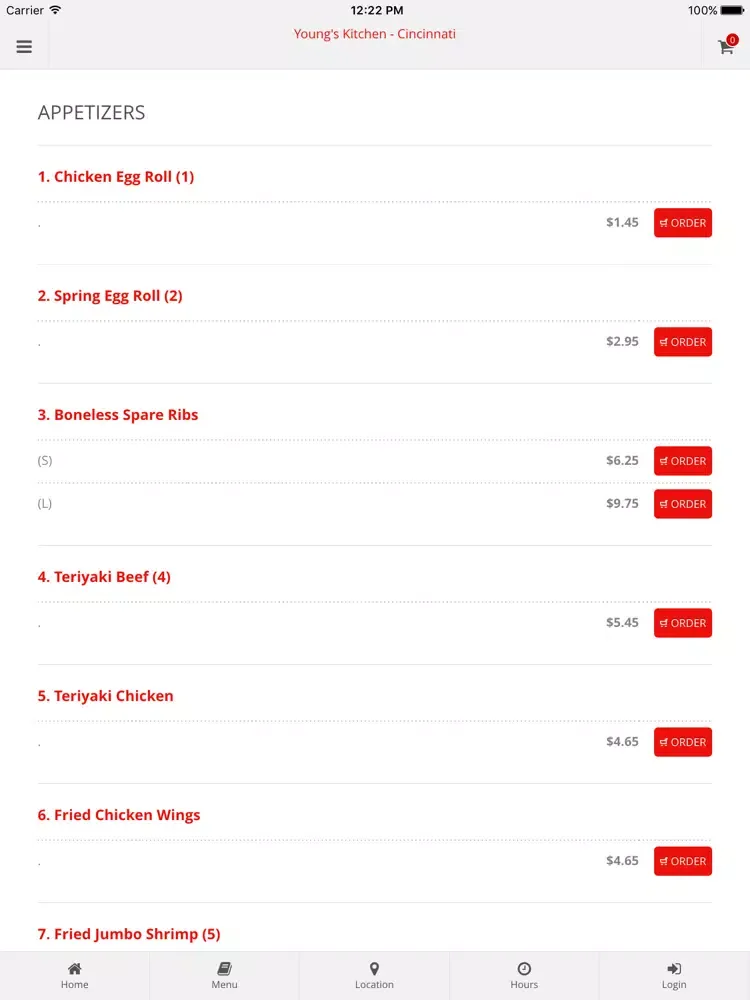 صور Young's Kitchen - Cincinnati Online Ordering iPad 