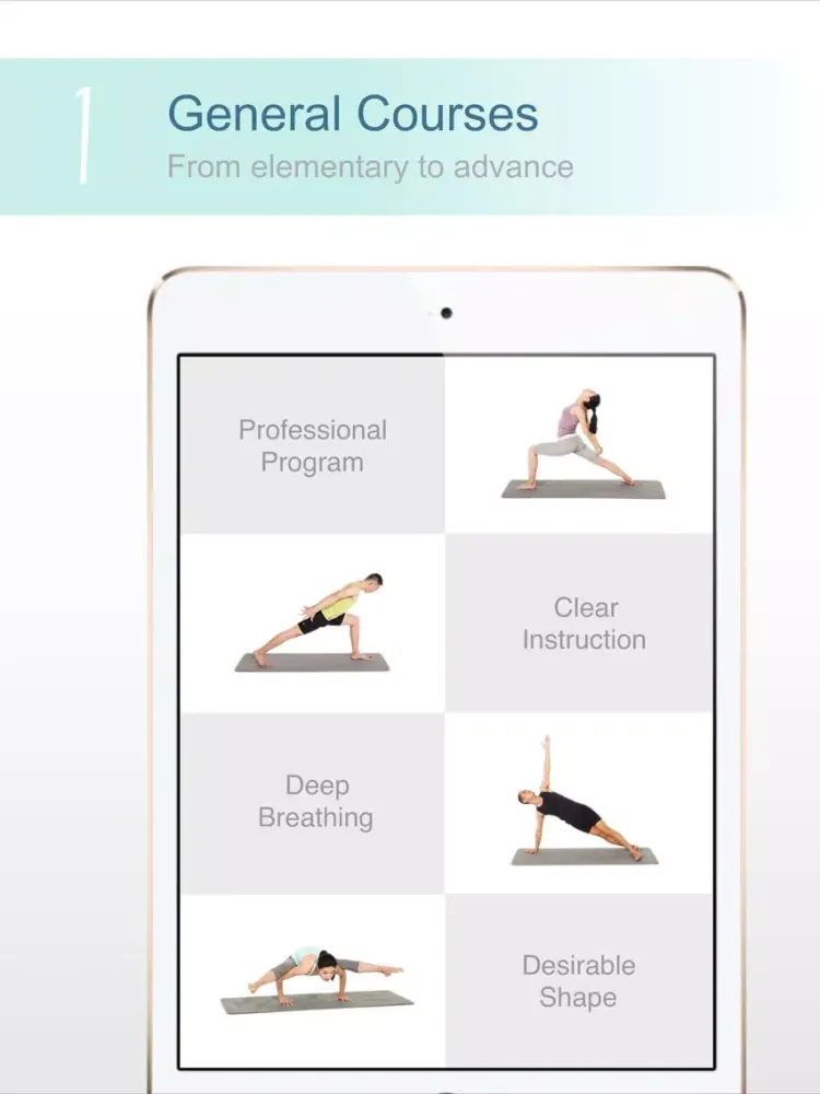 Zrzuty ekranu Yoga with me - A studio that connect students and professional teachers for iPad iPad 
