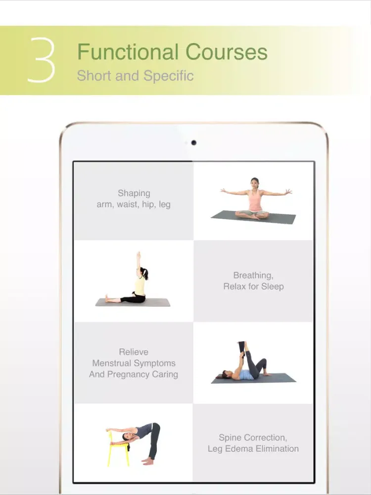 Zrzuty ekranu Yoga with me - A studio that connect students and professional teachers for iPad iPad 
