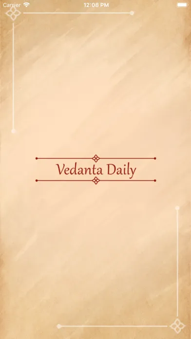Capturas de tela do Vedanta Daily