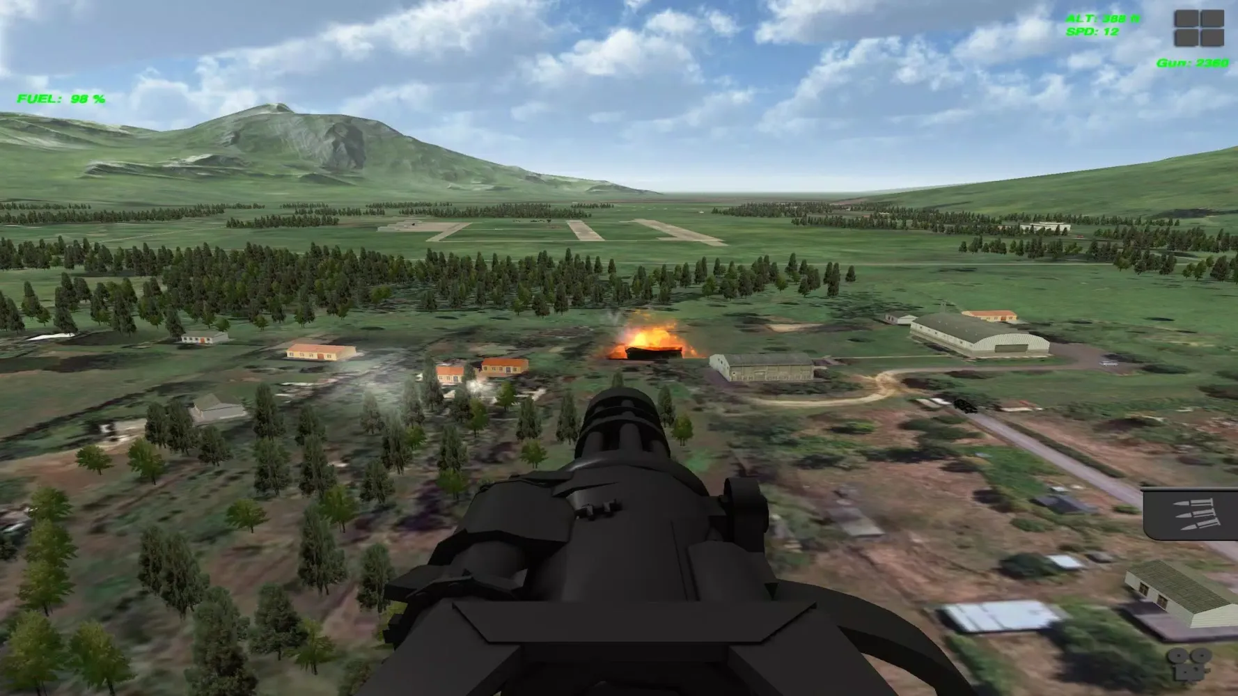 Captures d'écran de Chinook Helicopter Flight Sim