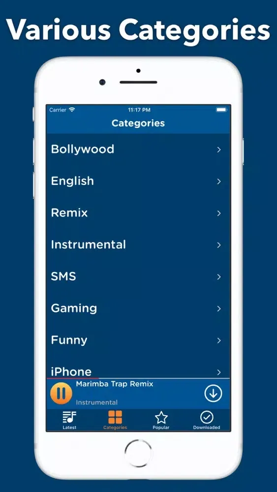 Ringtones for iPhone∙ Screenshots