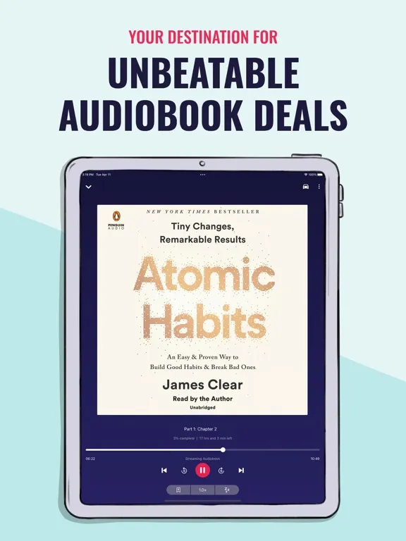 Chirp Audiobooks iPad 應用截圖