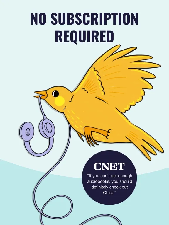 Chirp Audiobooks iPad 應用截圖