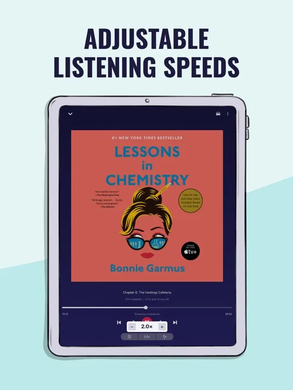 Chirp Audiobooks iPad 應用截圖