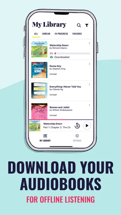 Chirp Audiobooks應用截圖