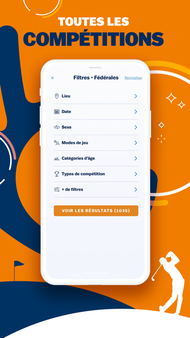Chipin, golf compétitions Screenshots