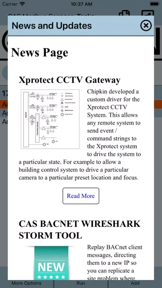 CAS Modbus Scanner स्क्रीनशॉट