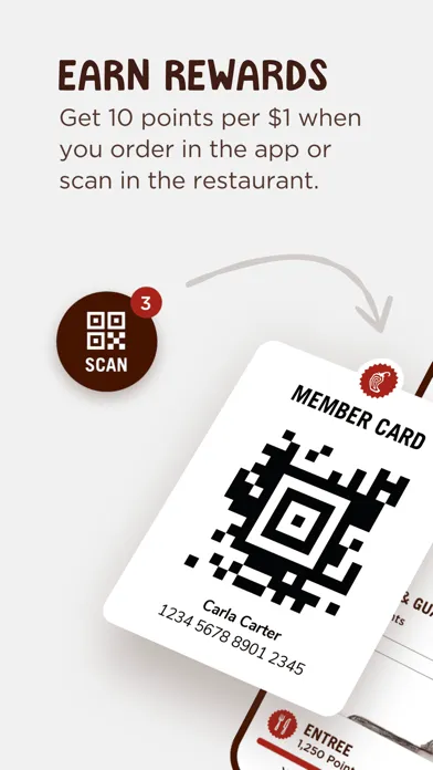 Capturas de pantalla de Chipotle - Fresh Food Fast