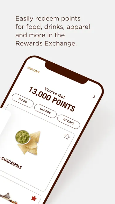 Capturas de pantalla de Chipotle - Fresh Food Fast