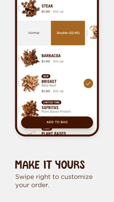Capturas de pantalla de Chipotle - Fresh Food Fast