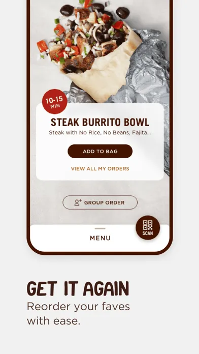 Capturas de pantalla de Chipotle - Fresh Food Fast