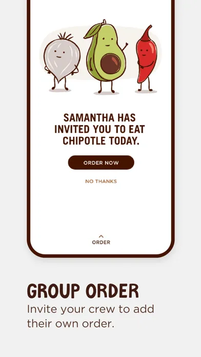 Capturas de pantalla de Chipotle - Fresh Food Fast
