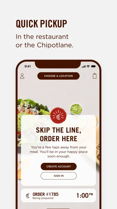 ภาพหน้าจอของ Chipotle Middle East