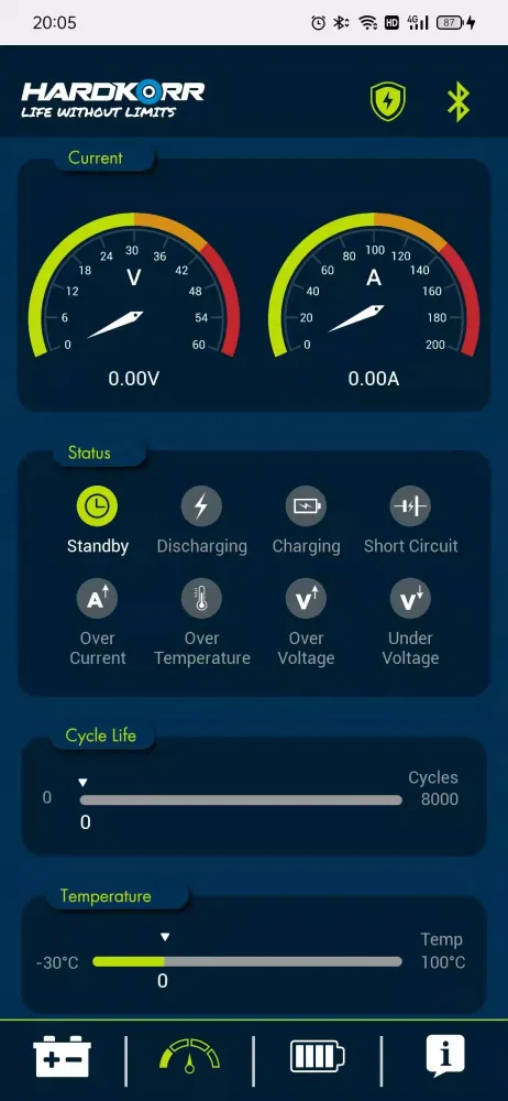 Tangkapan layar HK Battery