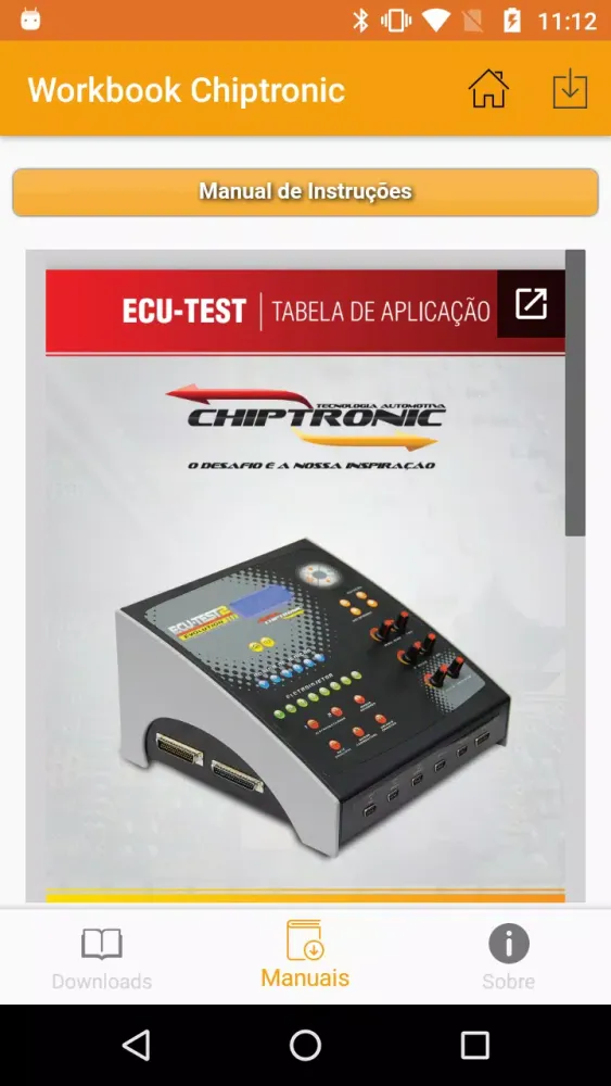 Chiptronic Workbook スクリーンショット