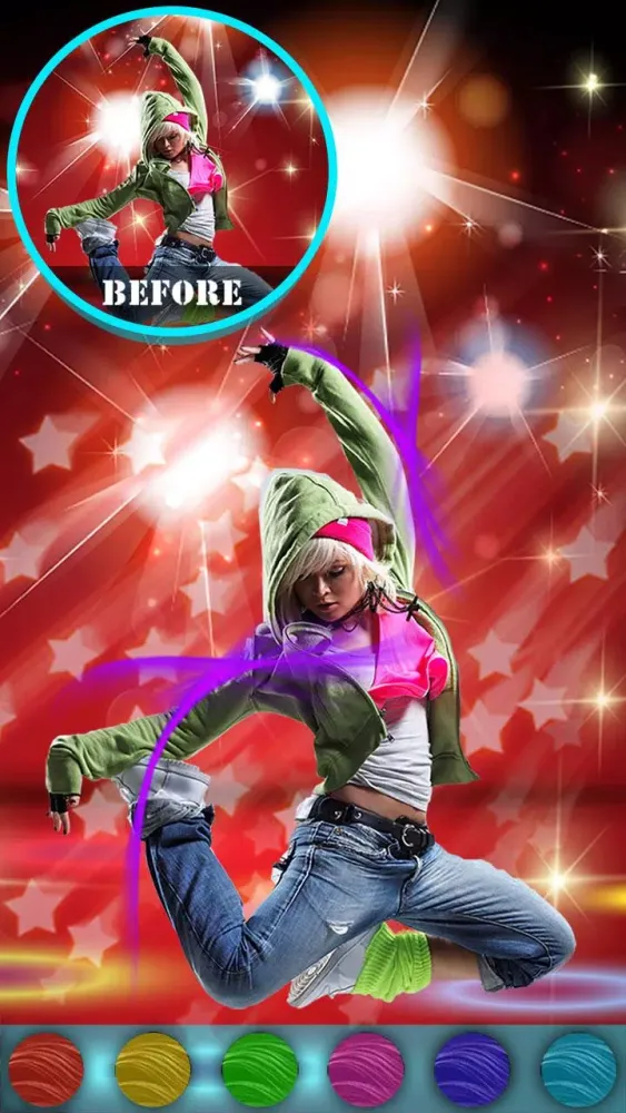 ภาพหน้าจอของ Hip-Pop Photo Editor