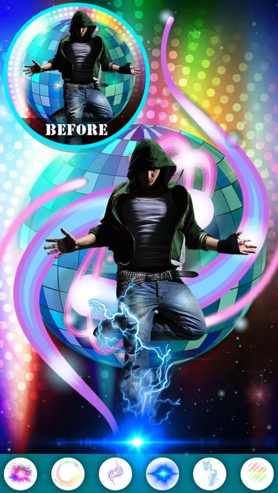 ภาพหน้าจอของ Hip-Pop Photo Editor