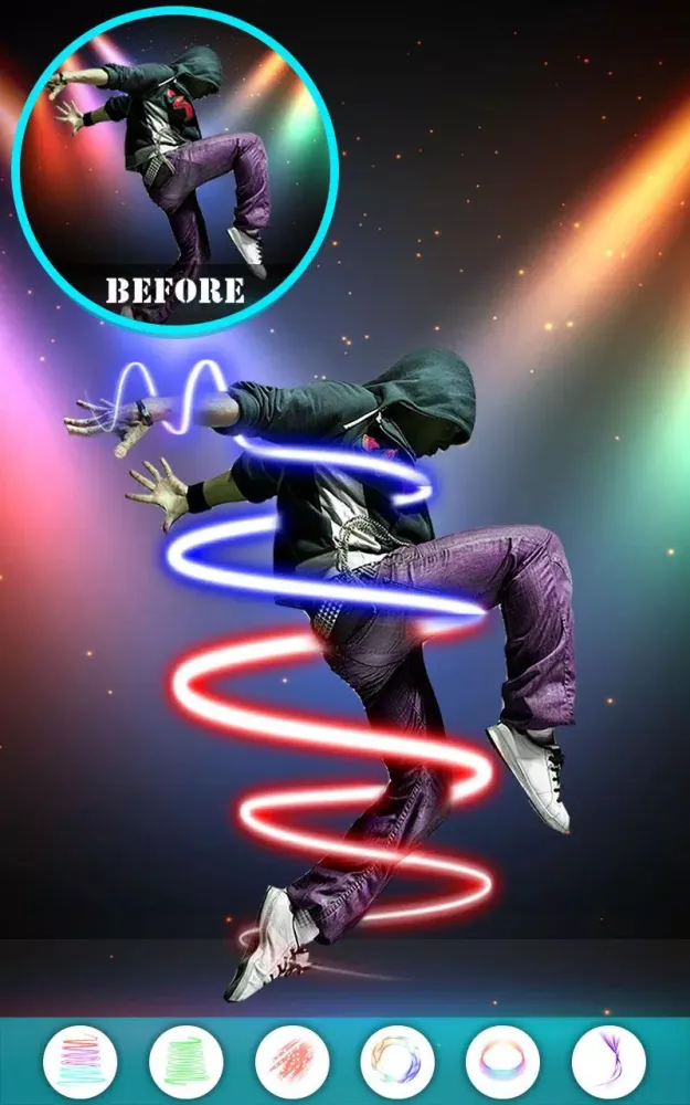 ภาพหน้าจอของ Hip-Pop Photo Editor